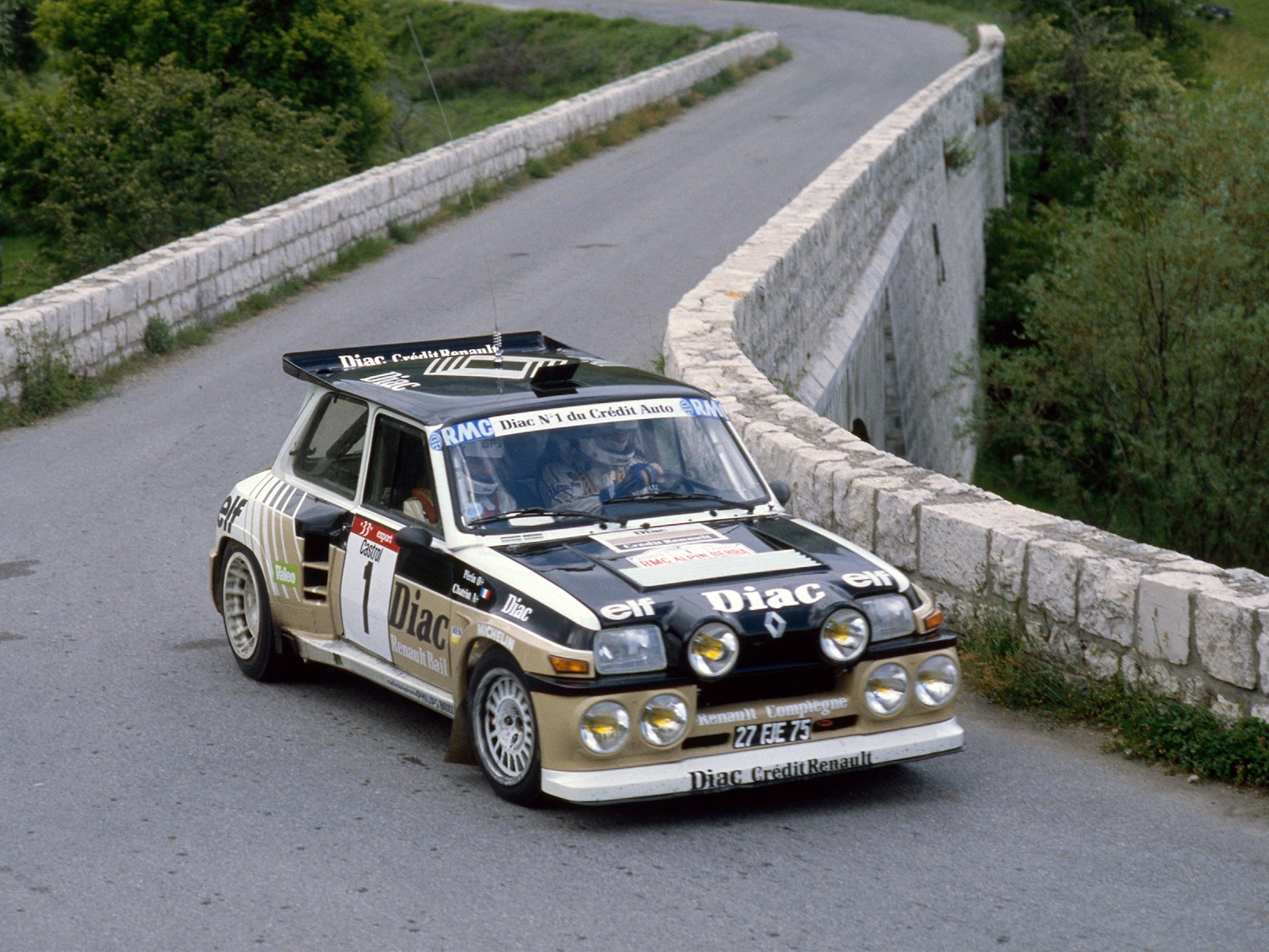 1985, Renault, 5, Maxi, Turbo, Race, Racing, Classic Wallpaper