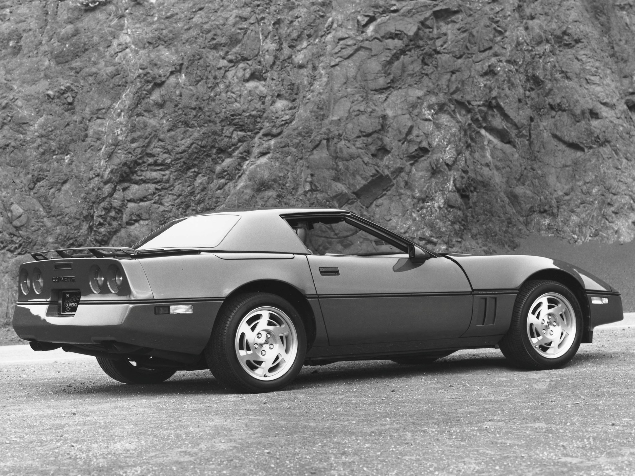 1986, Corvette, Convertible, Supercar, Supercars, Muscle, Classic, Fb Wallpaper