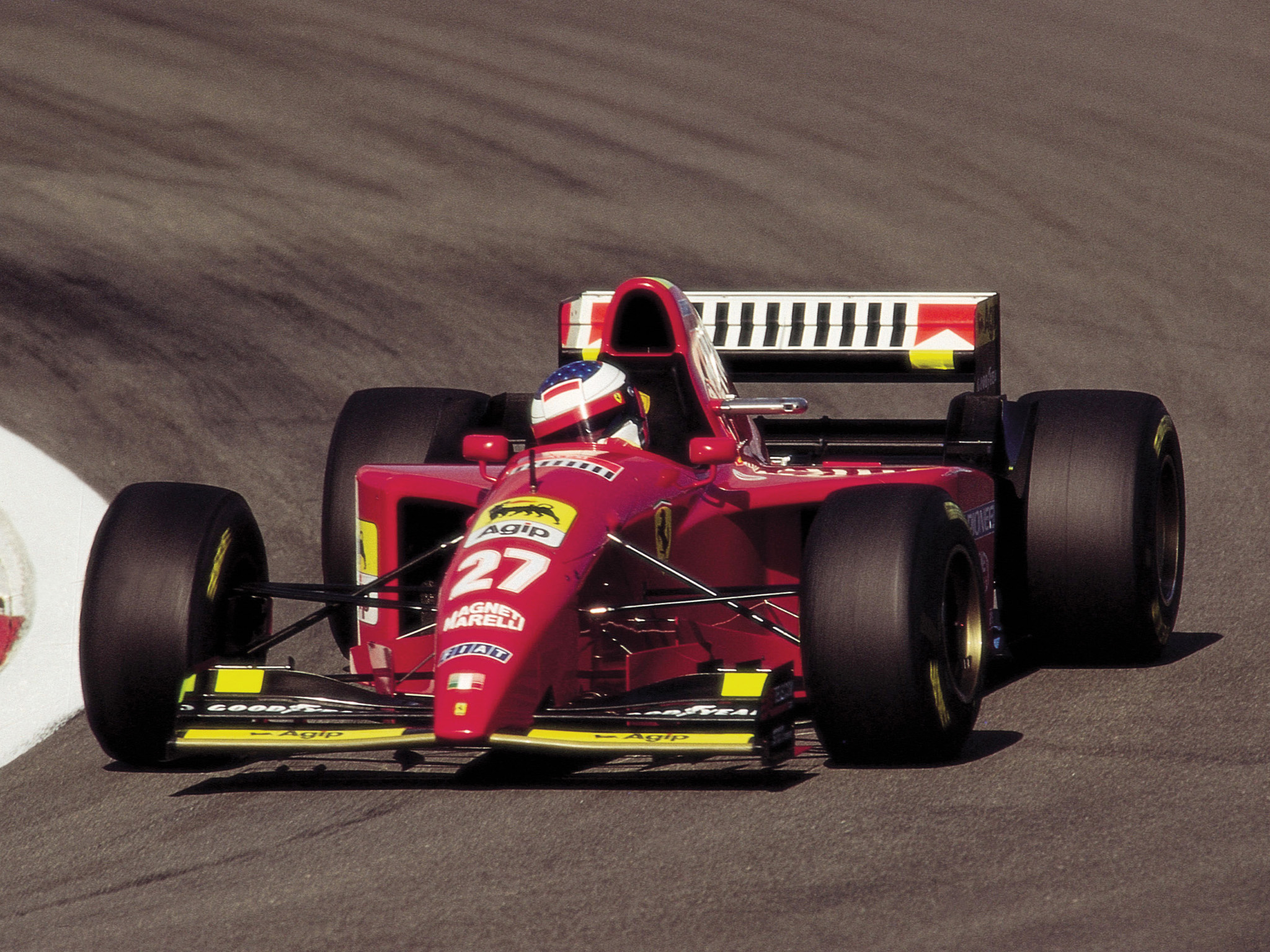 1995, Ferrari, 412, T2, Race, Racing, Formula, One, F 1, T 2 Wallpaper