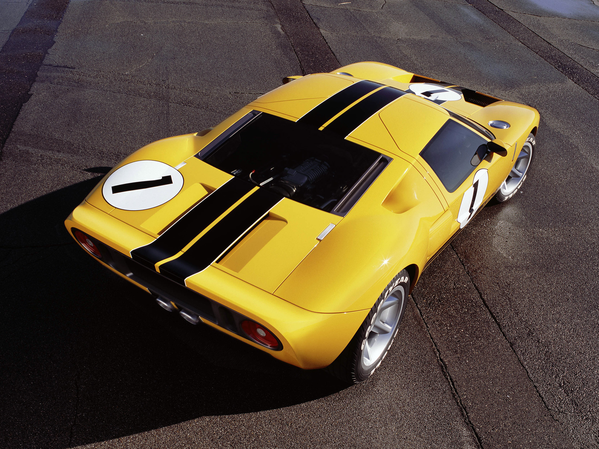 20, 02ford, Gt40, Concept, Supercar, Supercars, Engine, Engines Wallpaper
