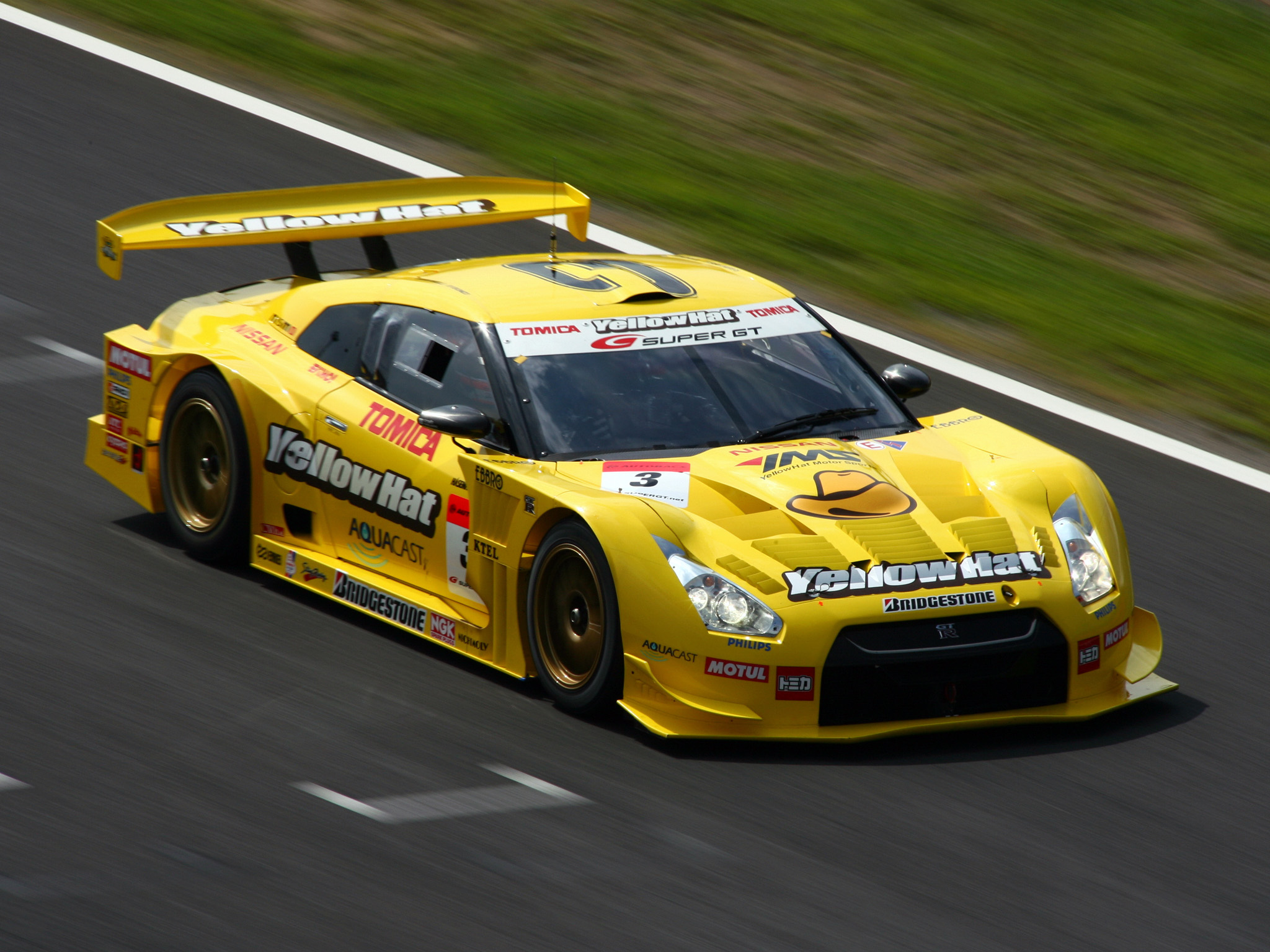 2008, Nissan, Gt r, Gt500, R35, Race, Racing Wallpaper