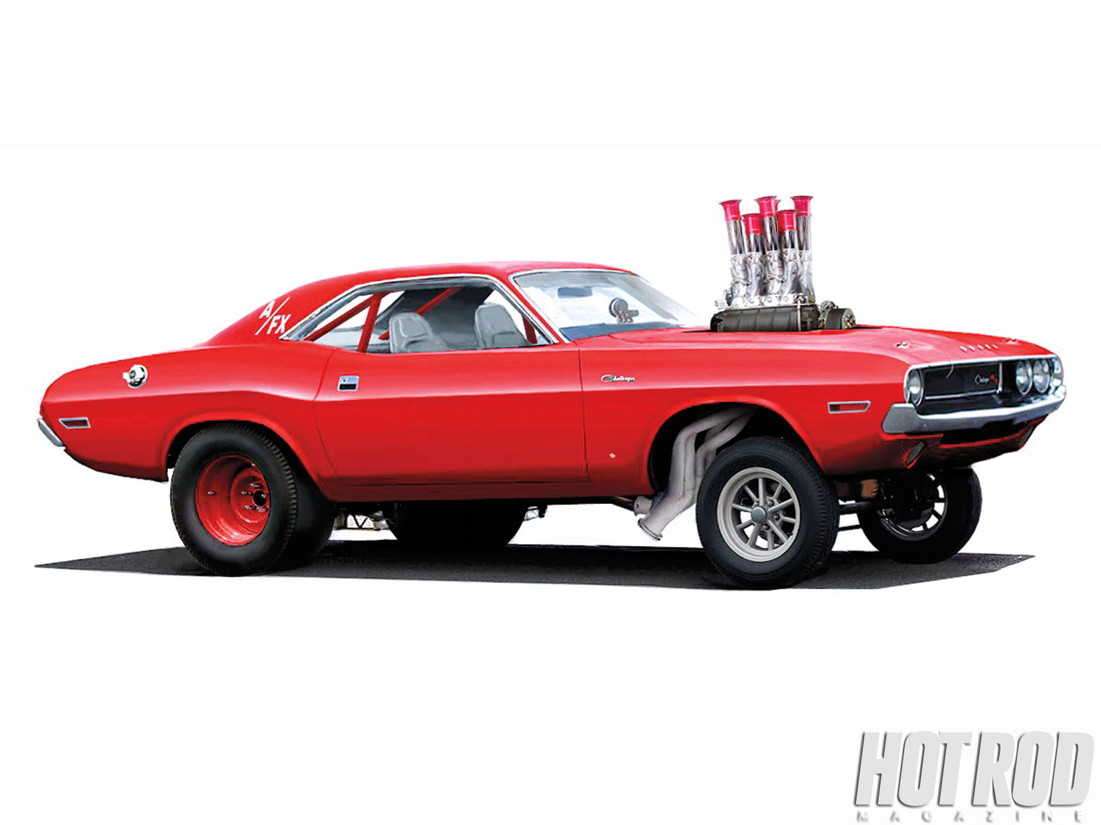dodge, Challenger, Muscle, Classic, Hot, Rod, Rods, Race, Racing, Drag Wallpaper