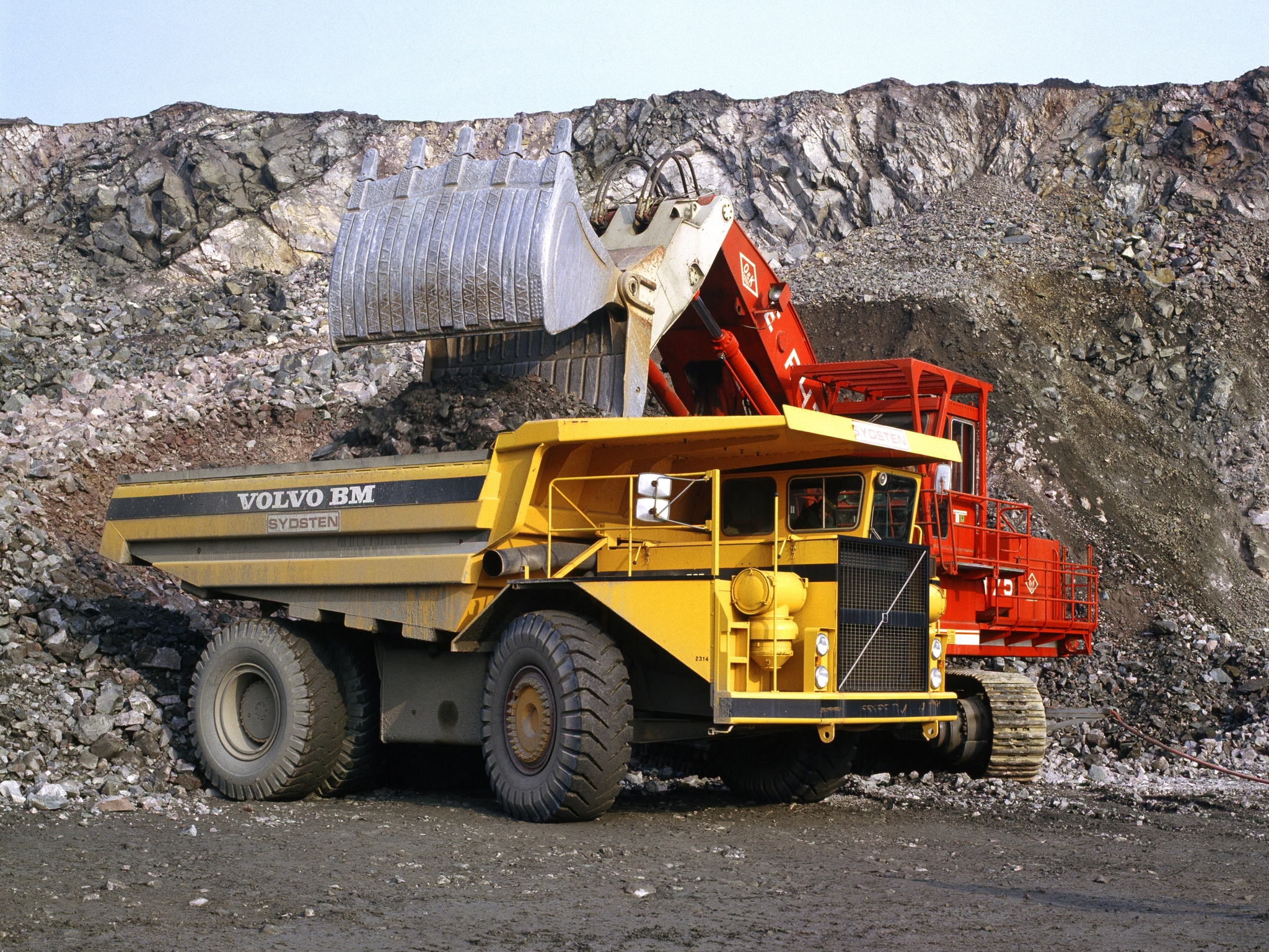 volvo, Bm, Kockum, 565, Dumptruck, Truck Wallpaper