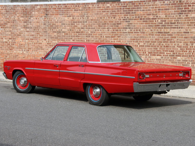 1966, Dodge, Coronet, Deluxe, 426, Hemi, 4 door, Sedan, Muscle, Classic HD Wallpaper Desktop Background
