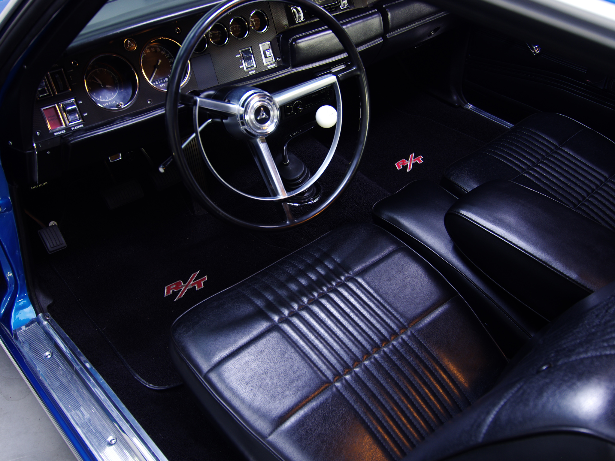1968, Dodge, Coronet, R t, Hardtop, Coupe, Ws23, Muscle, Classic, Interior Wallpaper