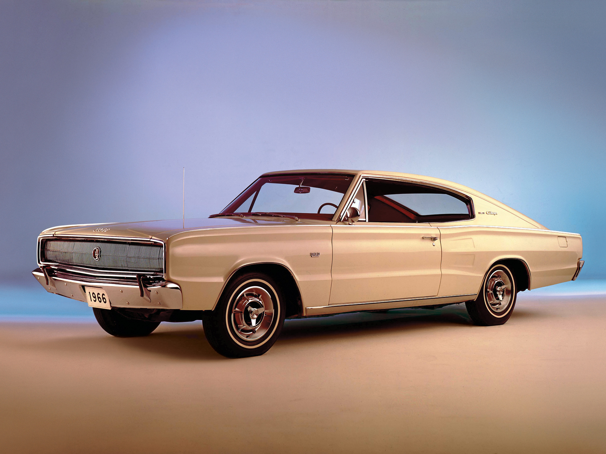 1966, Dodge, Charger, 383, Muscle, Classic Wallpaper