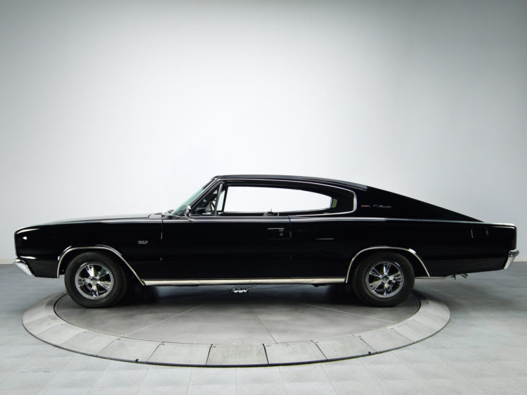1966, Dodge, Charger, 383, Muscle, Classic HD Wallpaper Desktop Background