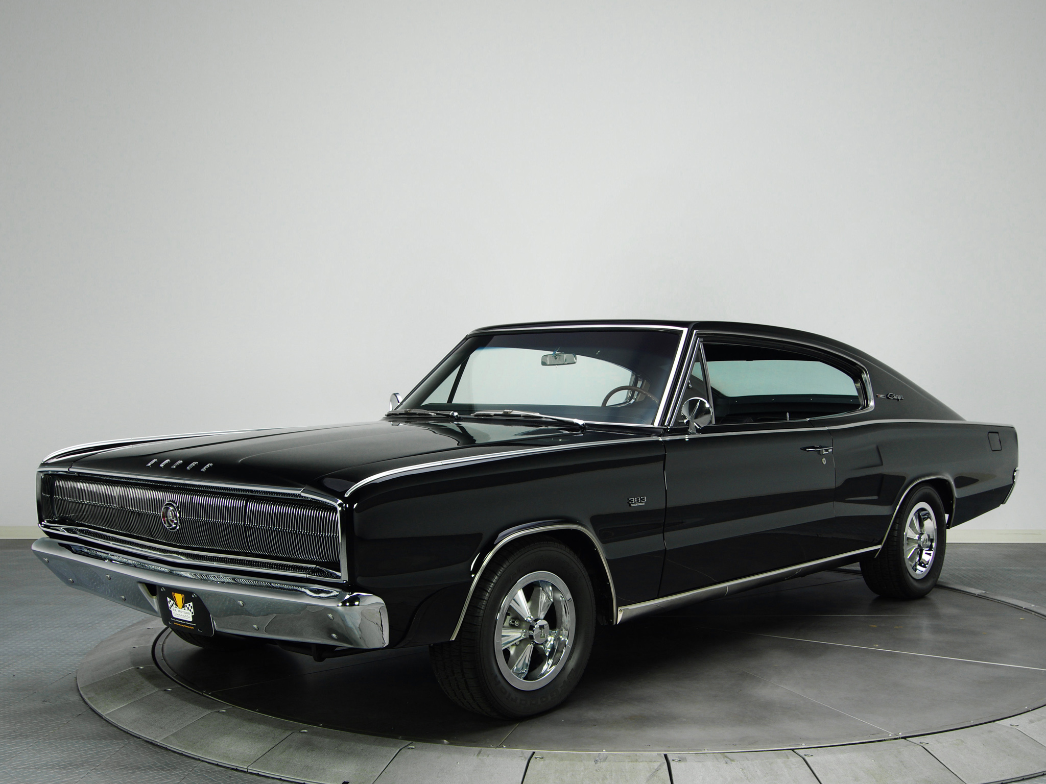 1966, Dodge, Charger, 383, Muscle, Classic, Ff Wallpaper