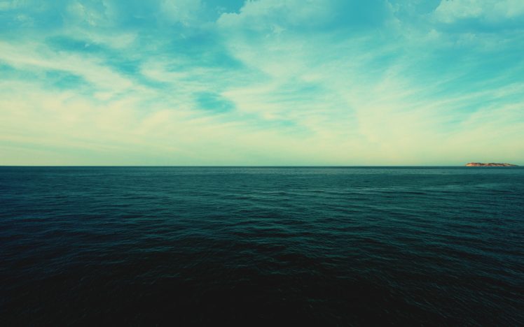sea, Horizon HD Wallpaper Desktop Background