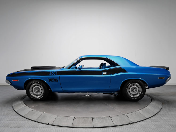 1970, Dodge, Challenger, T a, 340, Six, Pack, Muscle, Classic HD Wallpaper Desktop Background