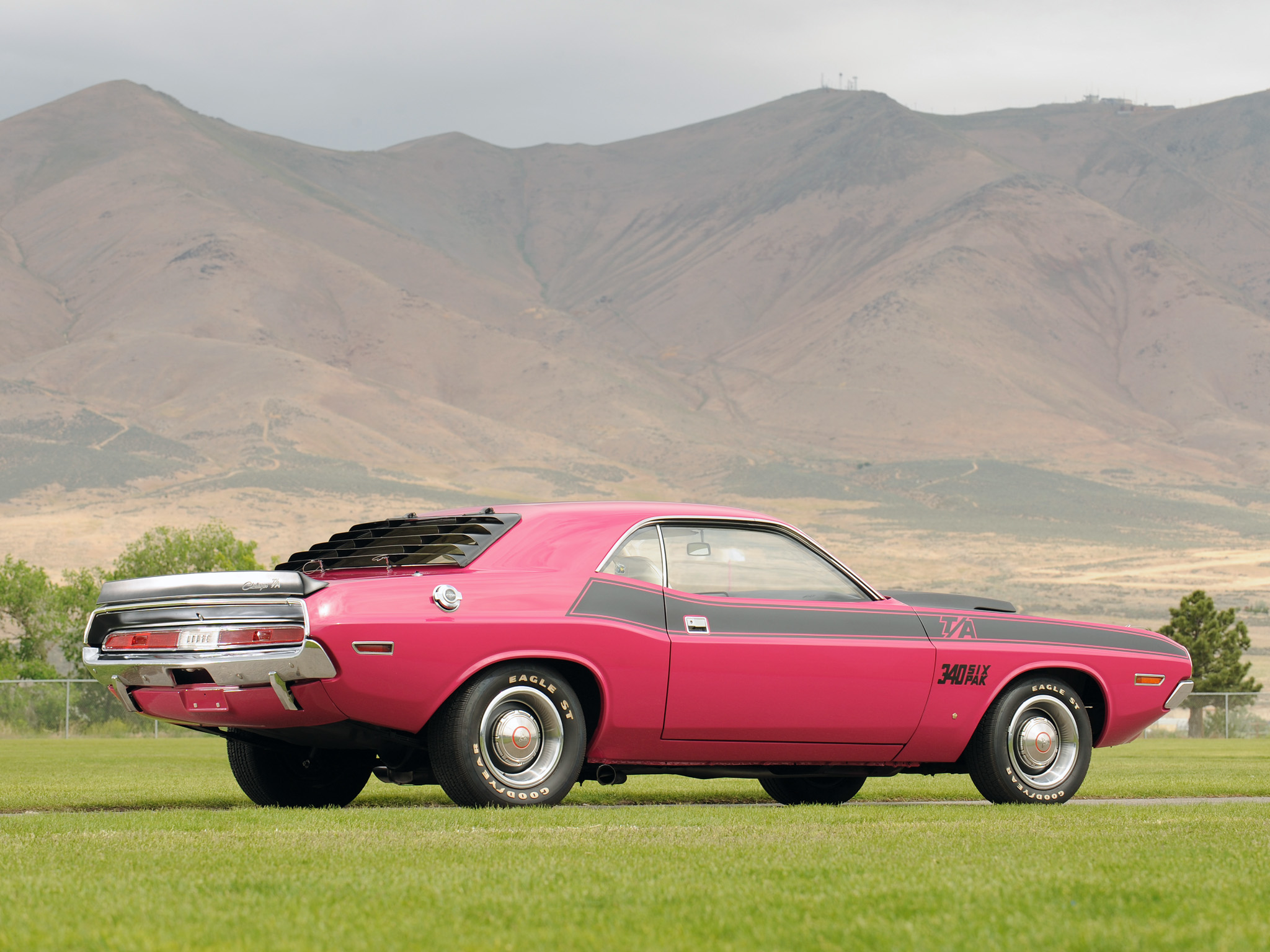 1970, Dodge, Challenger, T a, 340, Six, Pack, Muscle, Classic, Gw Wallpaper