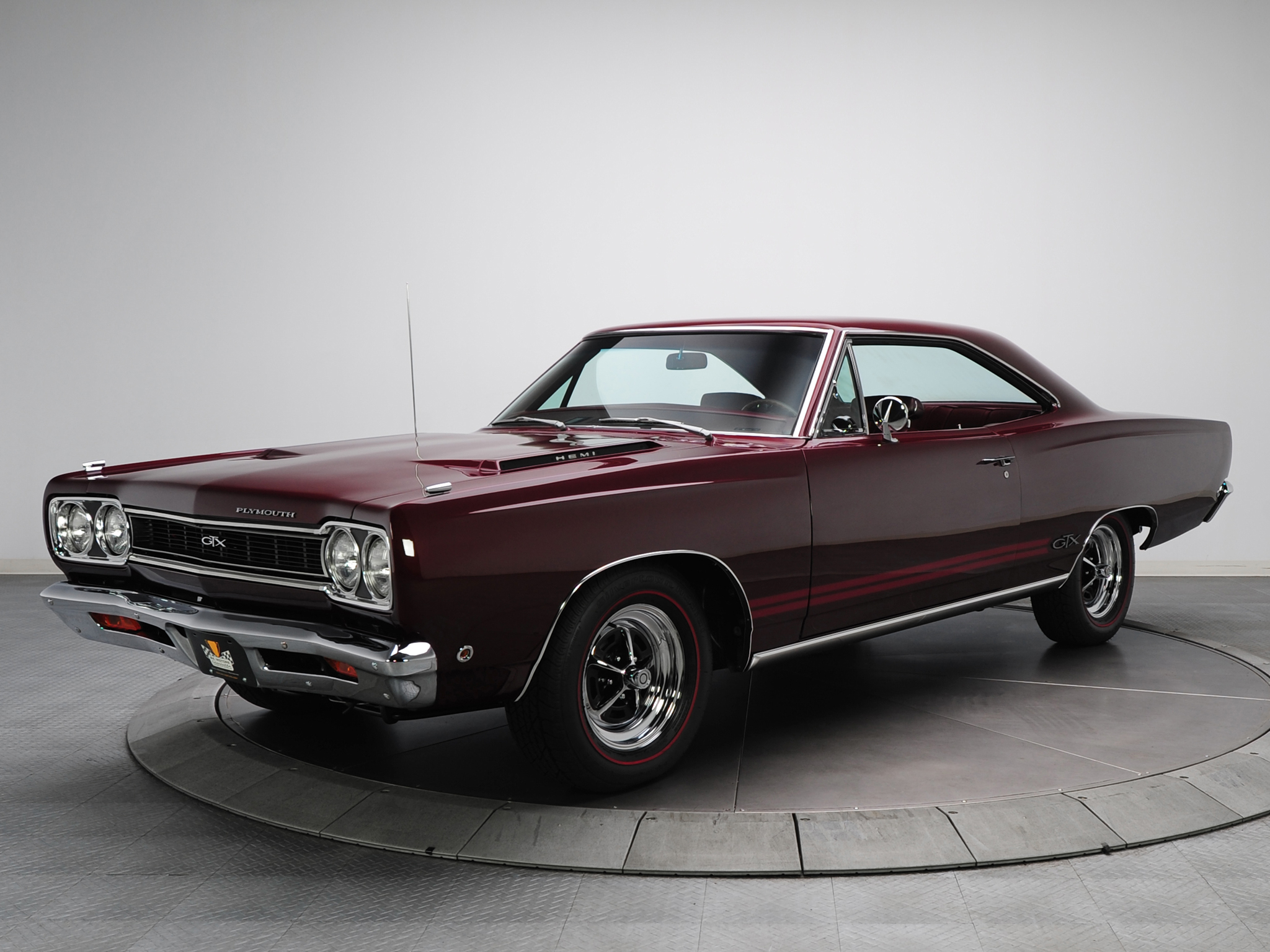 1968, Plymouth, Gtx, 426, Hemi, Muscle, Classic Wallpaper