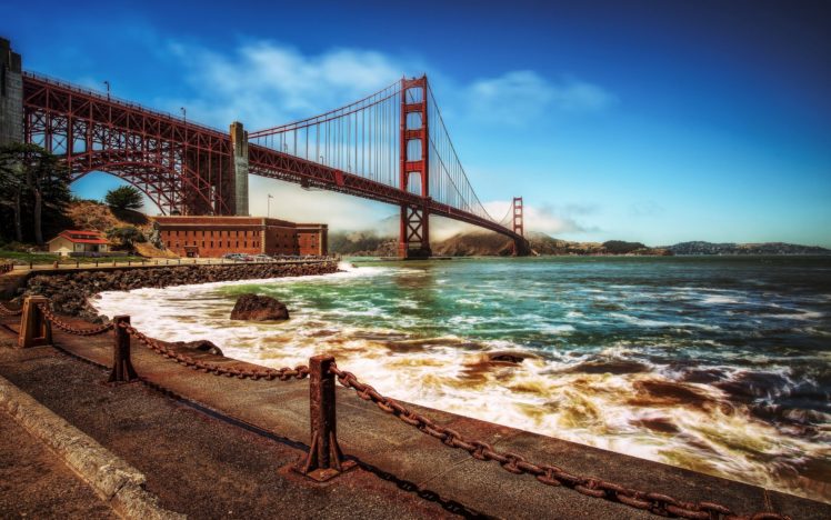 golden, Gate, Bridge, San, Francisco, Hdr HD Wallpaper Desktop Background