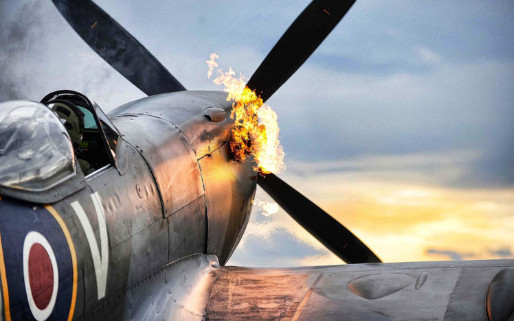 airplane, Plane, Fire, Flame, Military HD Wallpaper Desktop Background