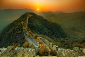 landscapes, China, Wall