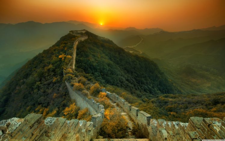landscapes, China, Wall HD Wallpaper Desktop Background