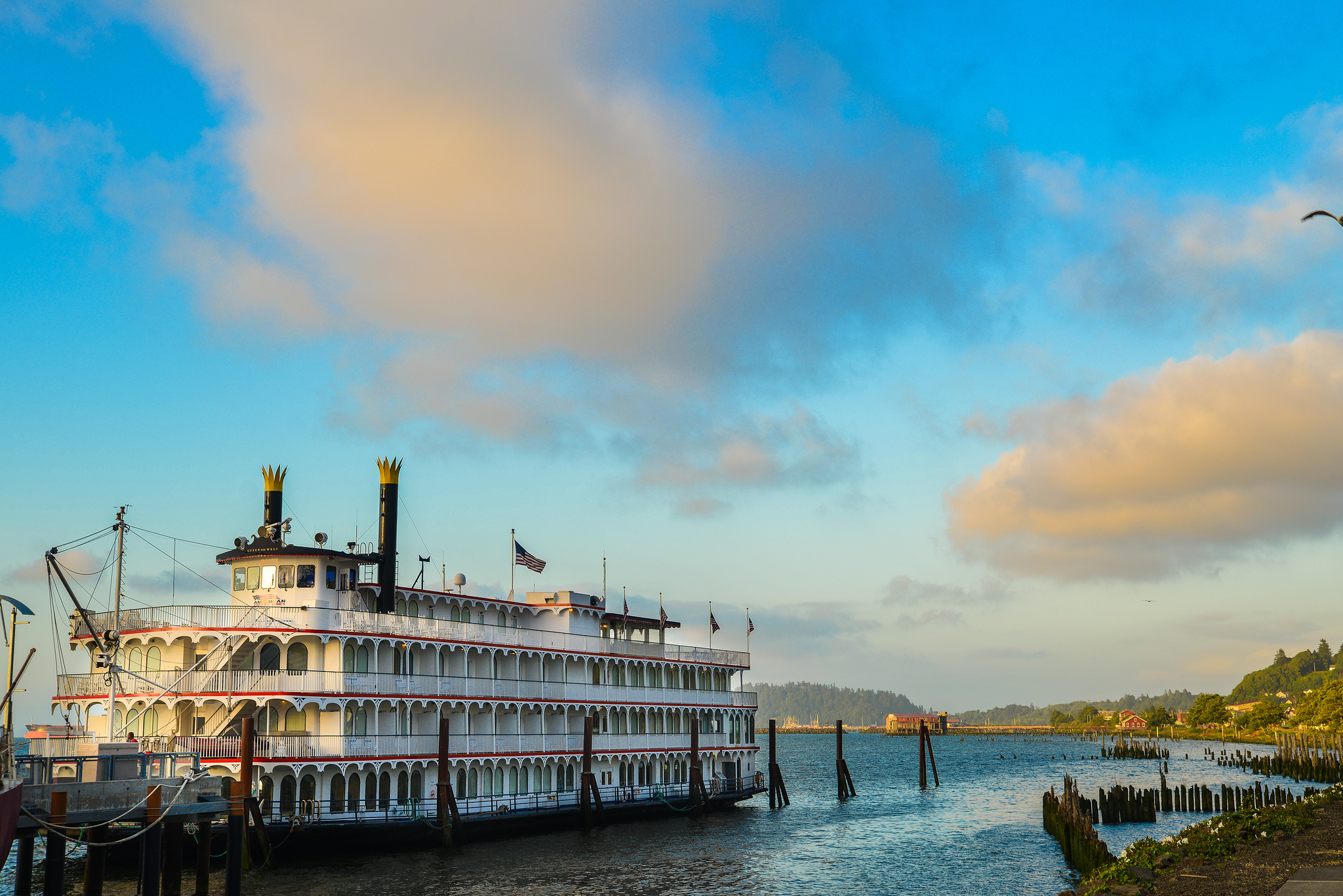 astoria, Oregon, Columbia, River, Boat, River Wallpaper