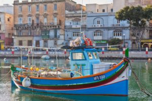 malta, Boat, Buildings, Waterfront