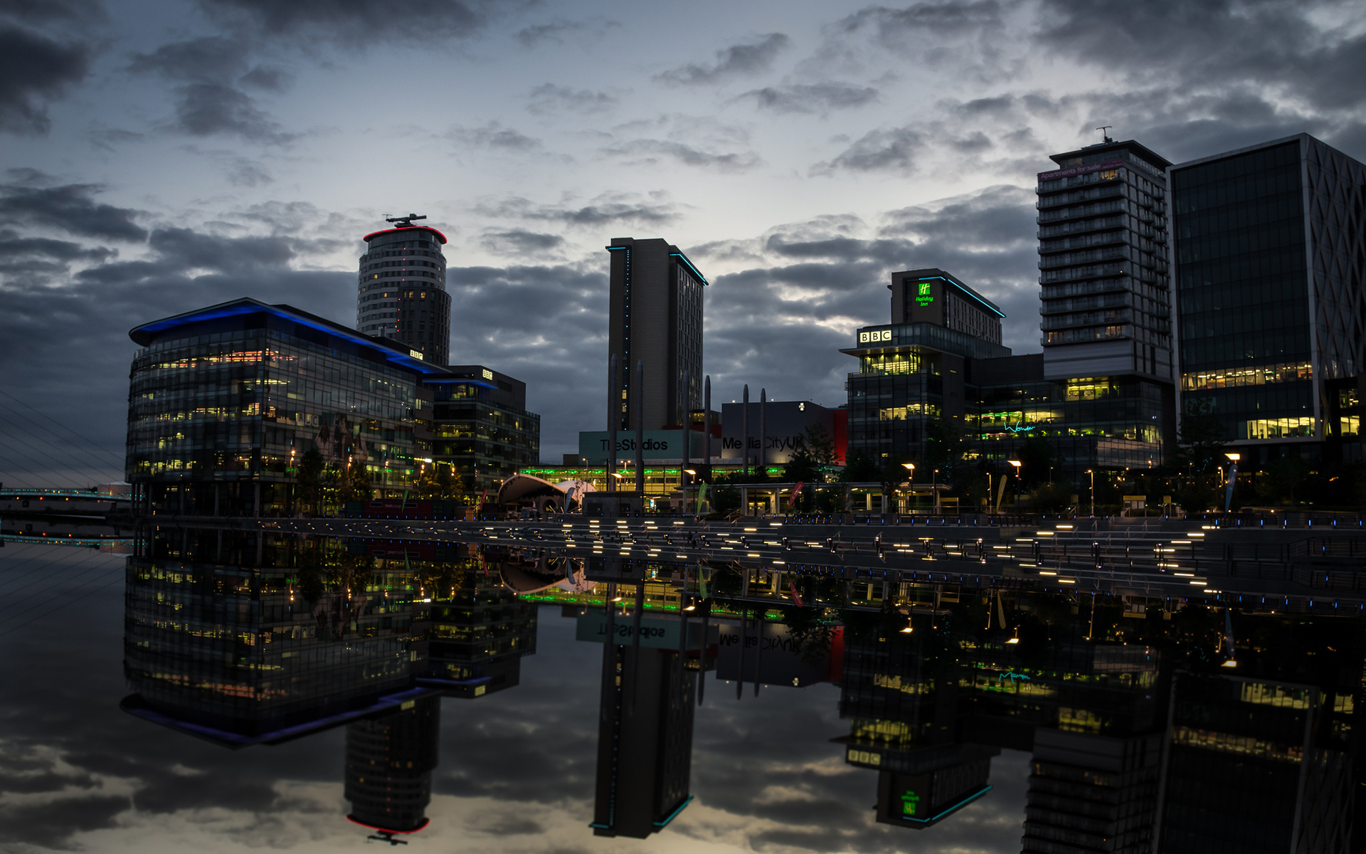 buildings, Skyscrapers, Reflection Wallpaper