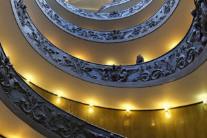 spiral, Interior, Design, Stairs, Room