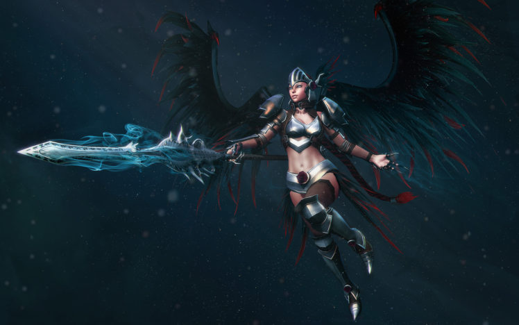 angels, Warriors, Armor, Swords, Fantasy, Girls HD Wallpaper Desktop Background