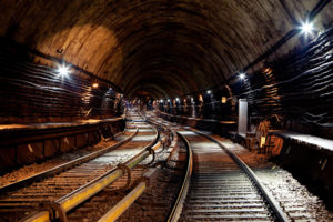 tunnel, Electricity, Underground, Rails, Light, Light, Tracks, Railroad, Subway