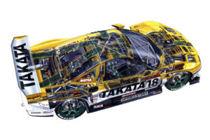 2002aei10, Honda, Nsx, Gt500, Na2, Race, Racing, Supercar, Supercars, Interior, Engine, Engines