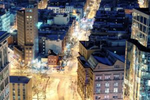 cityscapes, Streets, Night, Buildings, Cities