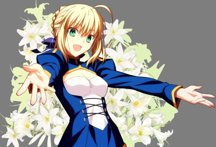 fate, Stay, Night, Blonde, Hair, Fate, Stay, Night, Green, Eyes, Saber, Takeuchi, Takashi, Transparent, Vector HD Wallpaper Desktop Background