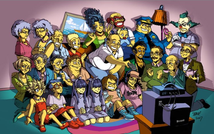 alternative, Art, The, Simpsons, Abstract, Art HD Wallpaper Desktop Background