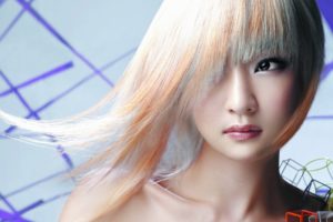 blondes, Models, Long, Hair, Asians, Faces, Hair, In, Face, Bangs, Hairstyle, Hot, Girls, Asians
