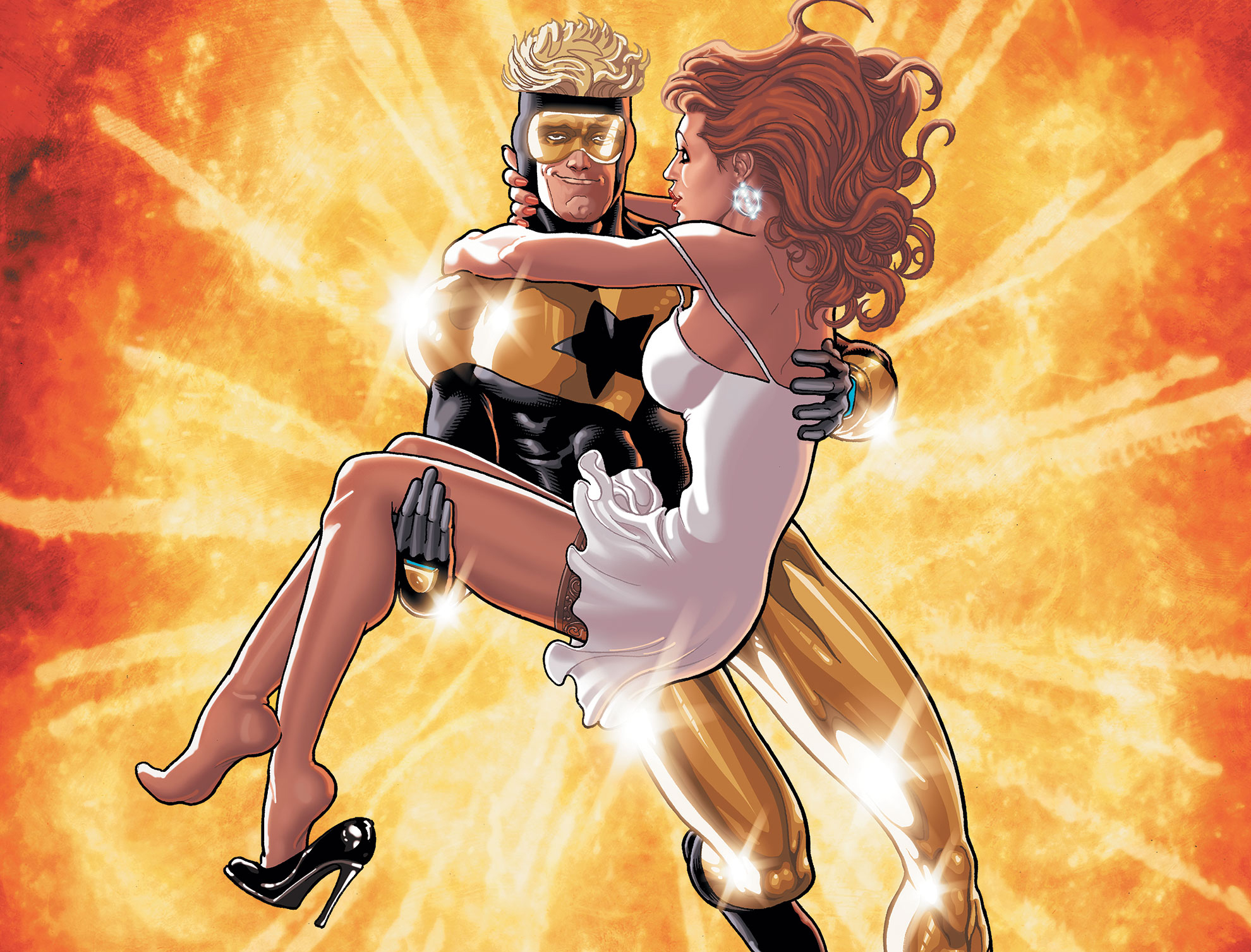 booster, Gold, 37, Dc comics Wallpaper