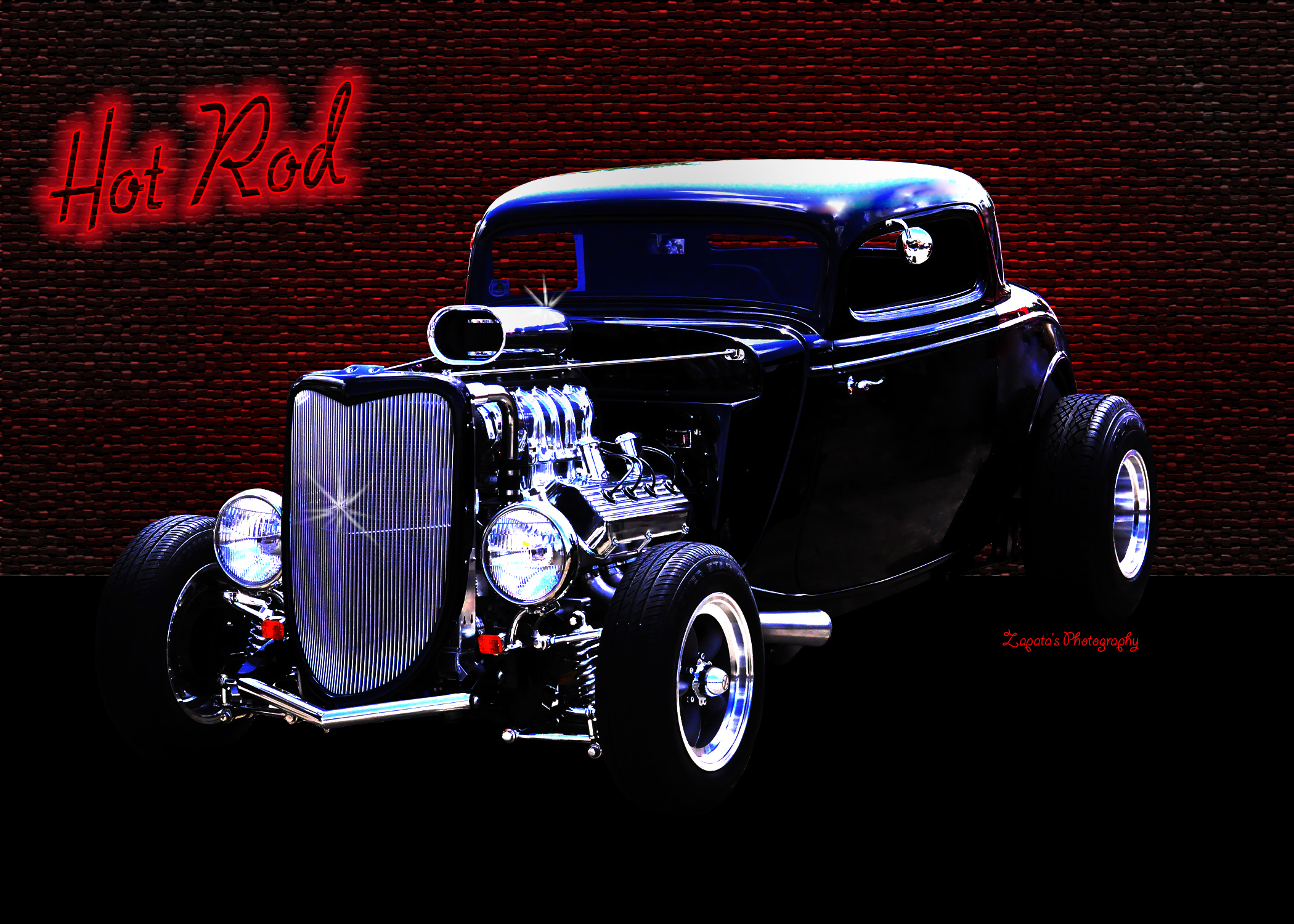 hot, Rod, Rods, Retro, Engine, Engines, Ford Wallpaper