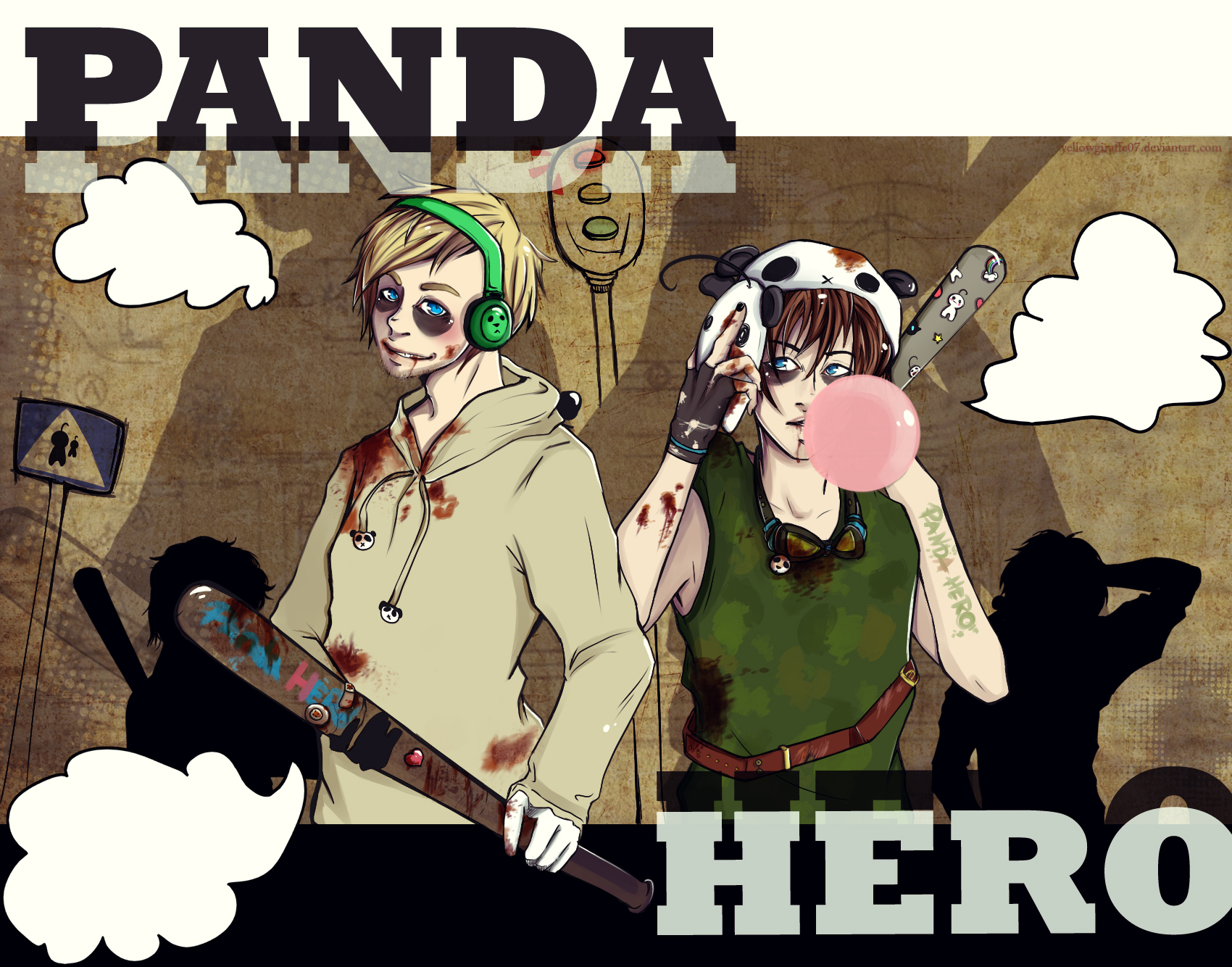 panda, Hero, Youtube Wallpaper