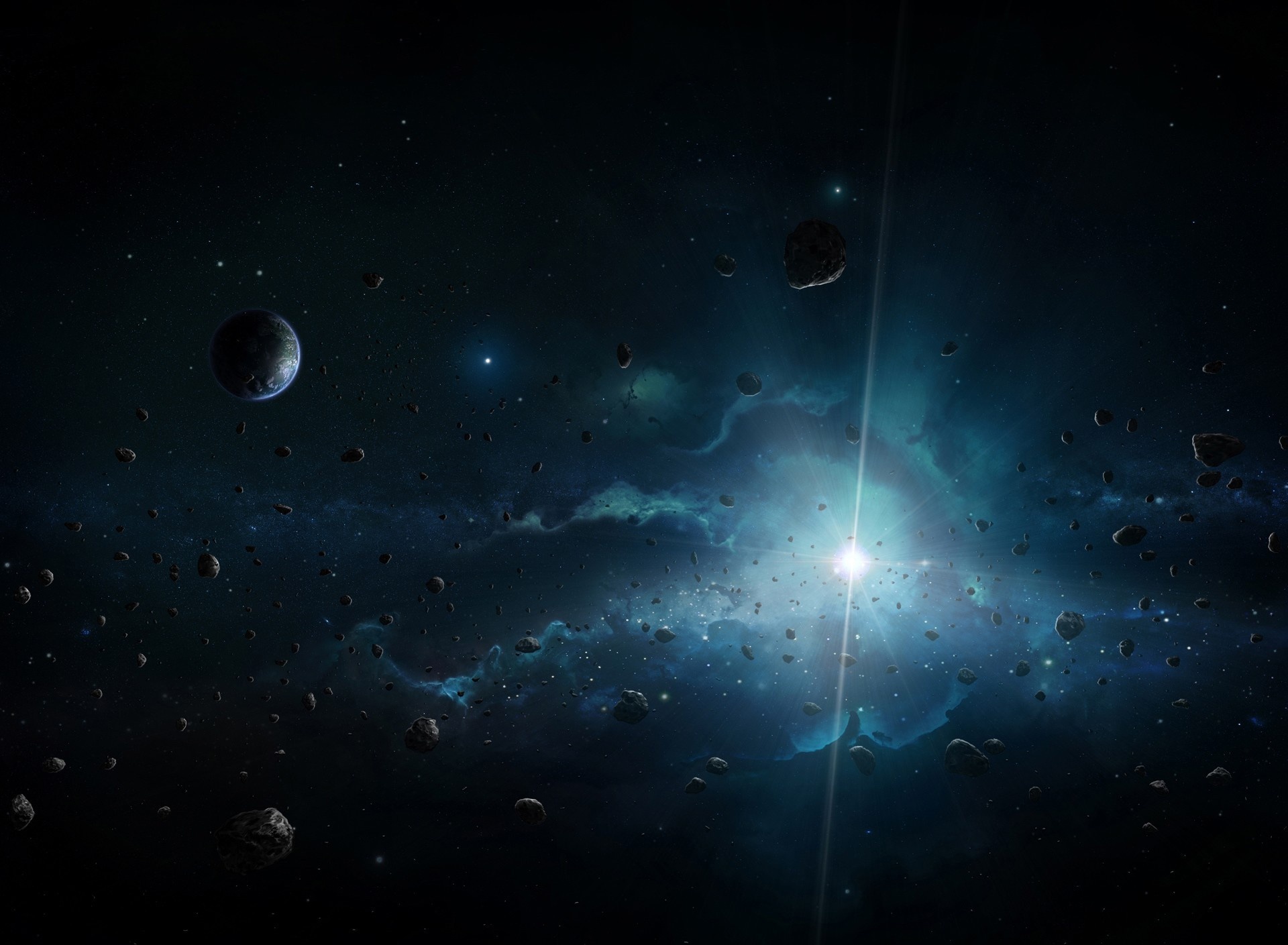 space, Star, Planet, Divine, Art Wallpaper