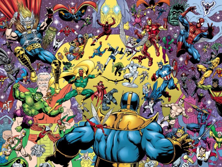 thanos, Marvel, Avengers HD Wallpaper Desktop Background