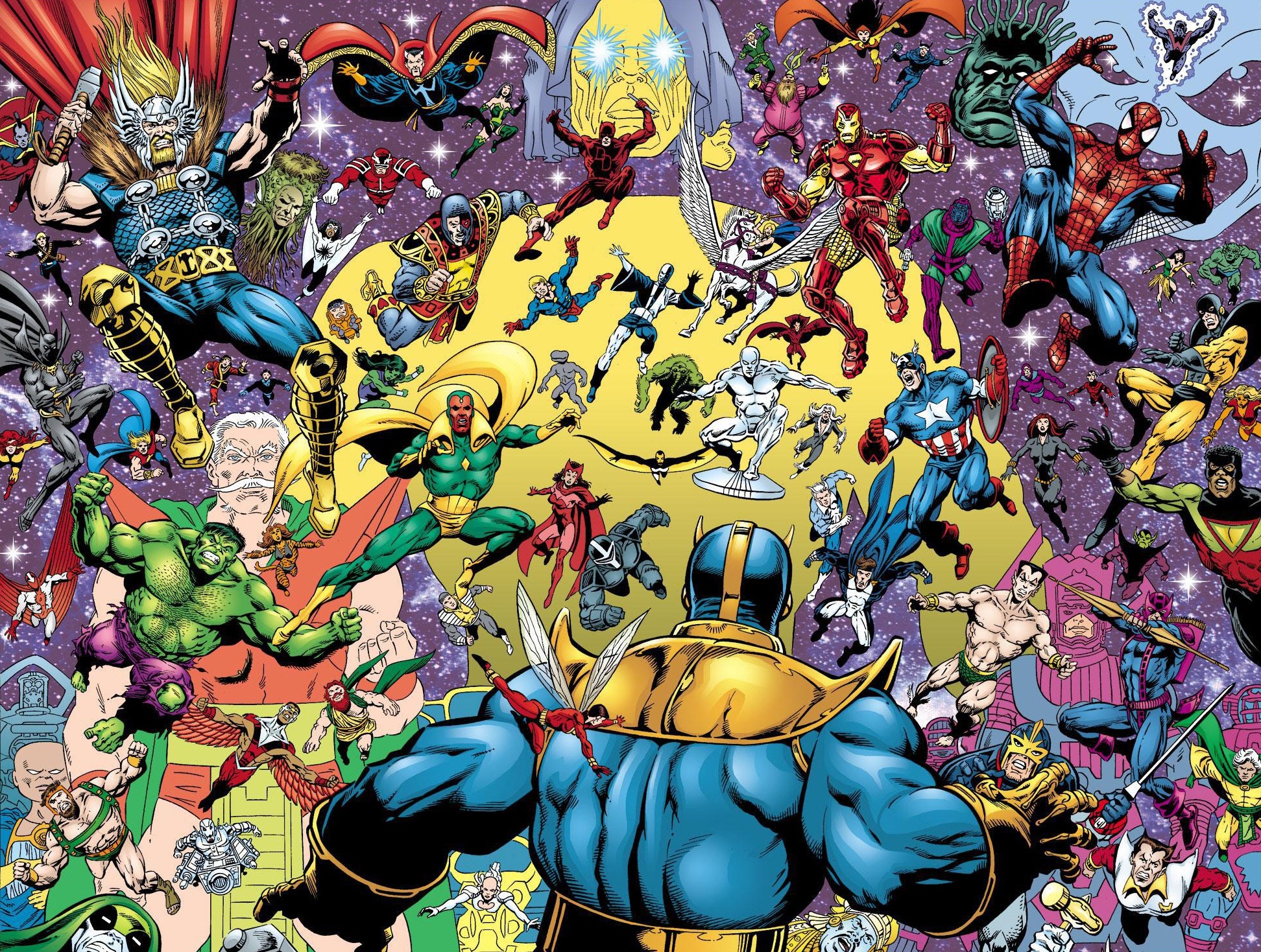 thanos, Marvel, Avengers Wallpaper