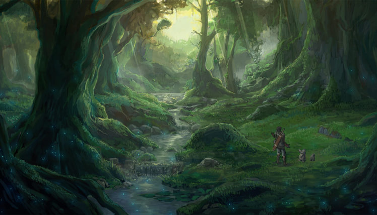 original, Forest, Original, Saison, Scenic, Fantasy HD Wallpaper Desktop Background