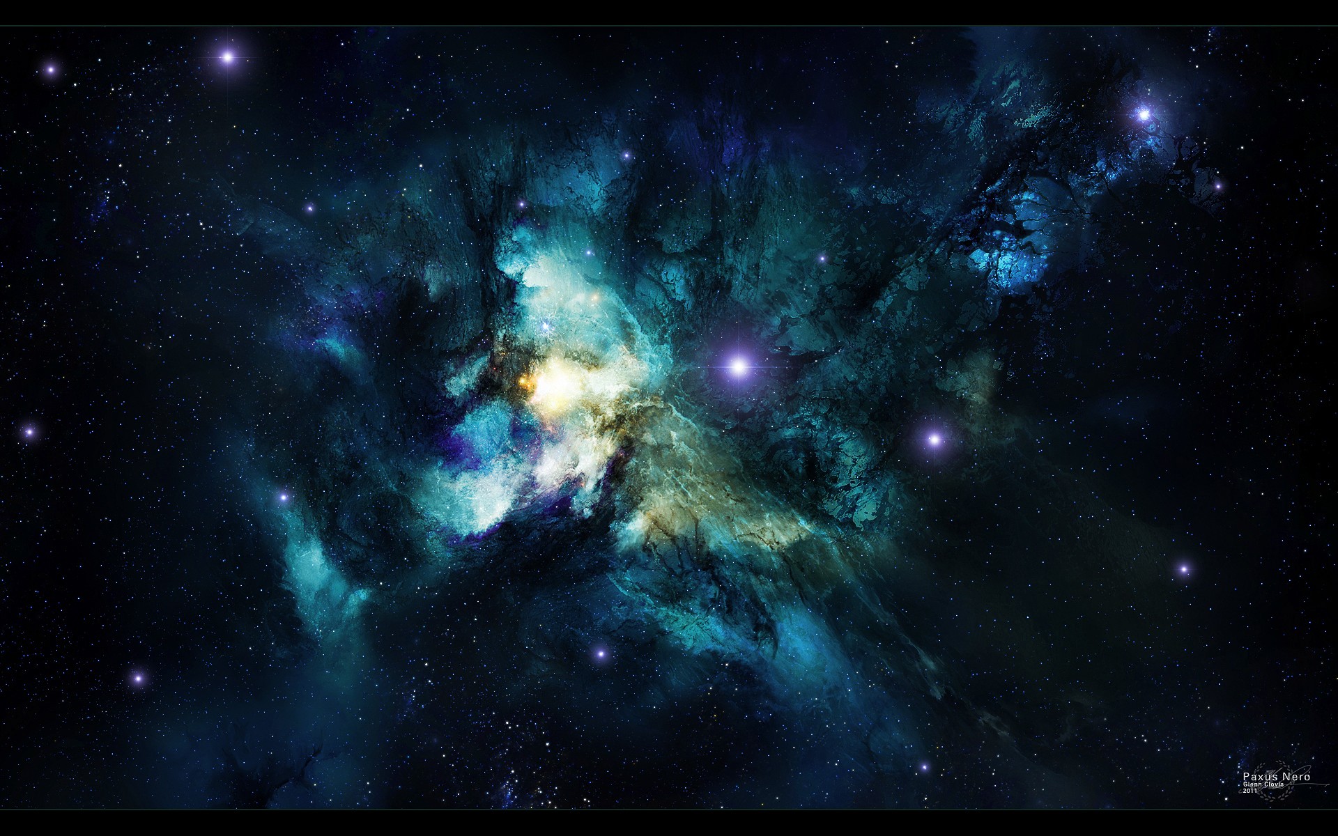 outer, Space, Stars, Nebulae, Space, Art Wallpaper