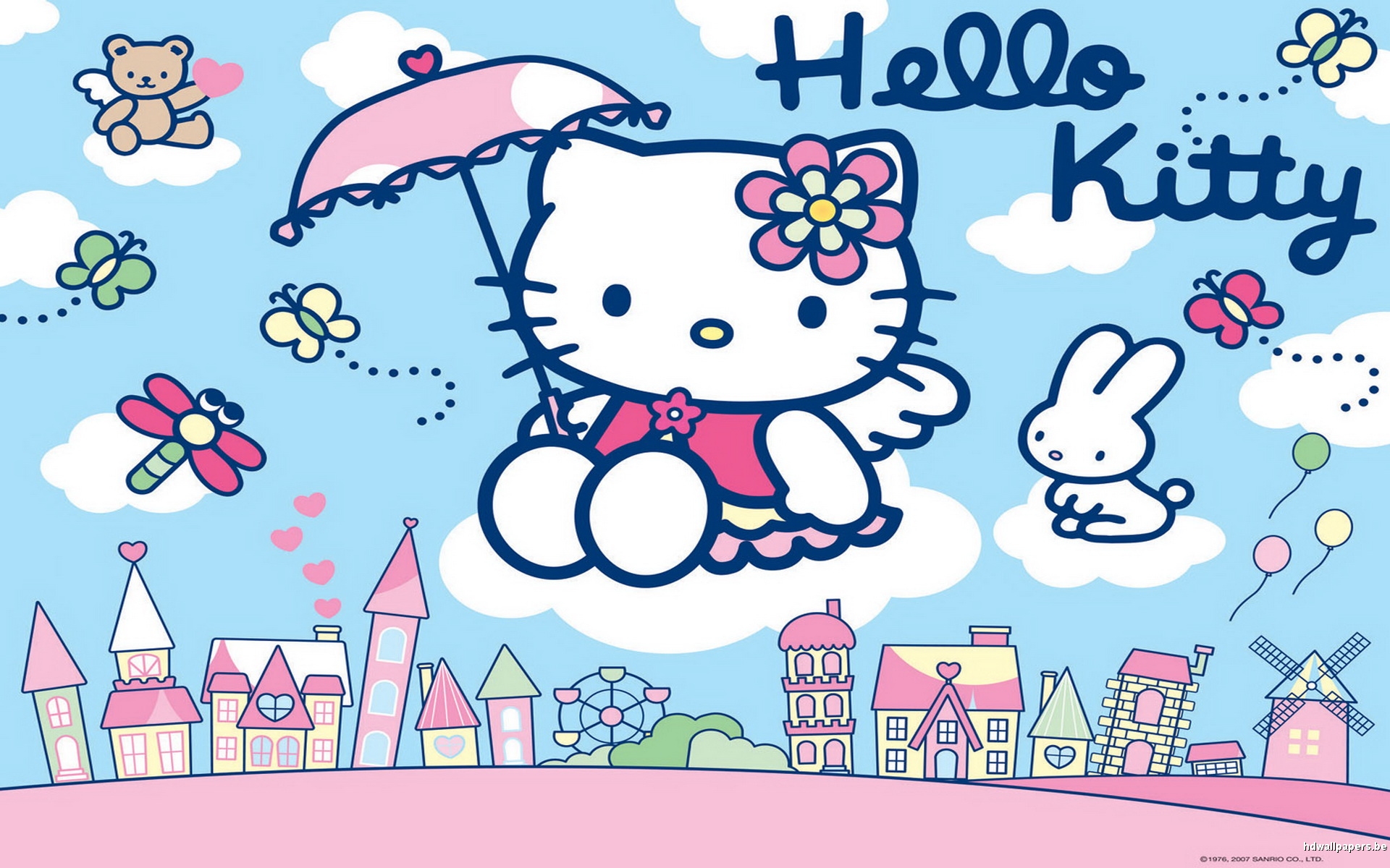 hello, Kitty Wallpaper