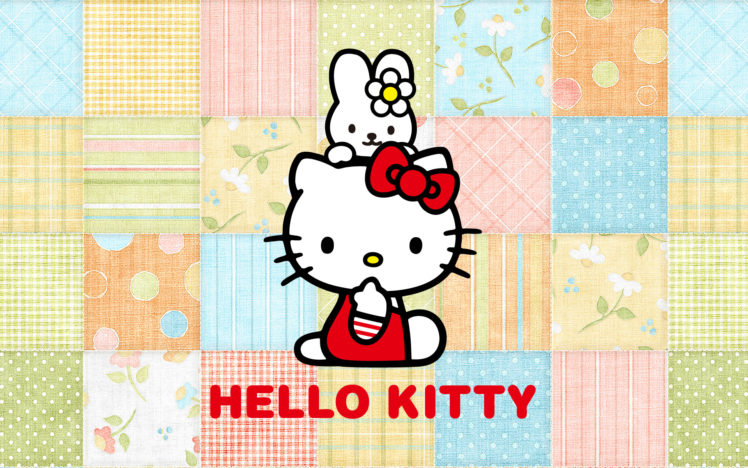 hello, Kitty, He HD Wallpaper Desktop Background
