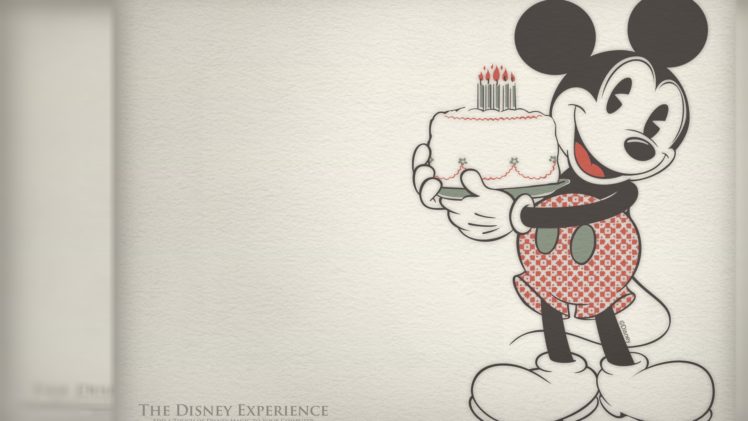 mickey, Mouse, Disney, Birthday HD Wallpaper Desktop Background