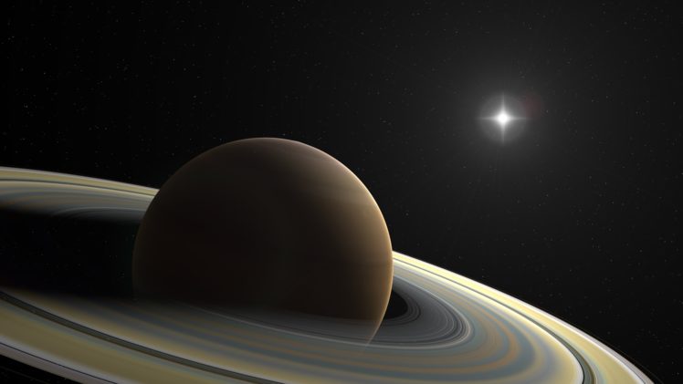 planet, Saturn, The, Rings, Star, Stars HD Wallpaper Desktop Background