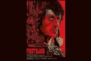 rambo, First, Blood, Red, Sylvester, Stallone, Poster, Posters