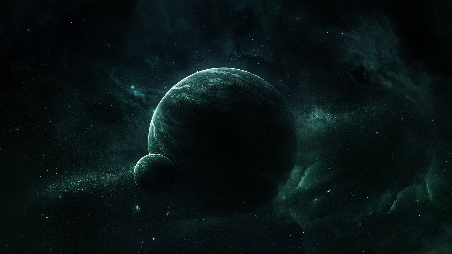 space, Planets, Planet, Stars Wallpaper