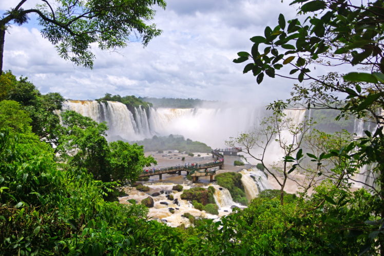 waterfalls, Brazil, Iguazu, Nature HD Wallpaper Desktop Background