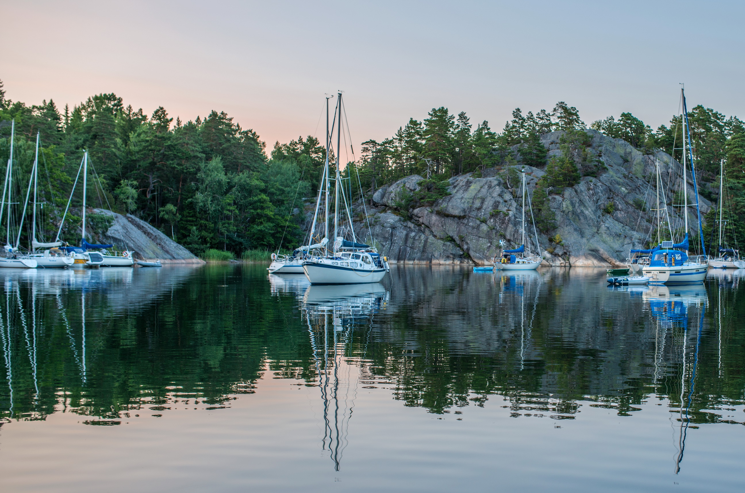 yacht, Sweden, Stockholm Wallpaper