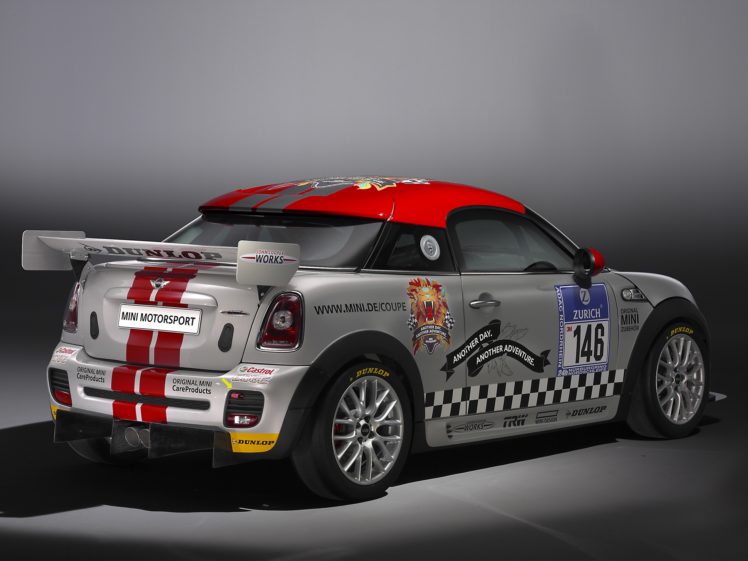 2011, Mini, John, Cooper, Works, Coupe, Endurance, R58, Race, Racing, Tuning HD Wallpaper Desktop Background