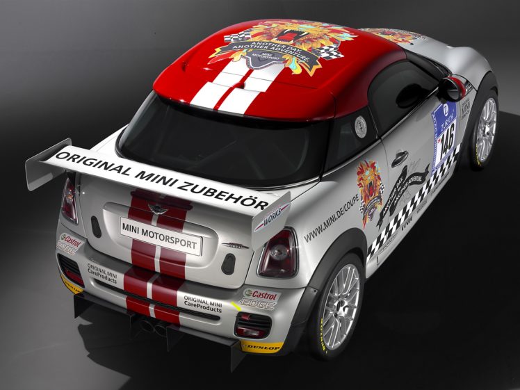 2011, Mini, John, Cooper, Works, Coupe, Endurance, R58, Race, Racing, Tuning HD Wallpaper Desktop Background
