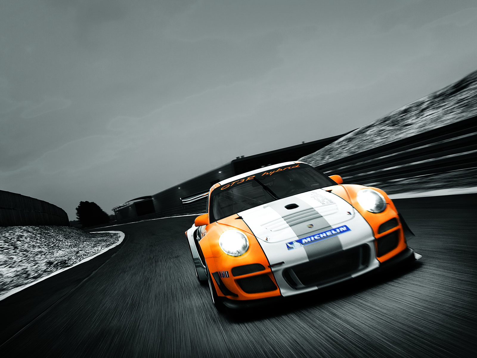 2010, Porsche, 911, Gt3, R, Hybrid, 997, Race, Racing, Supercar, Supercars Wallpaper